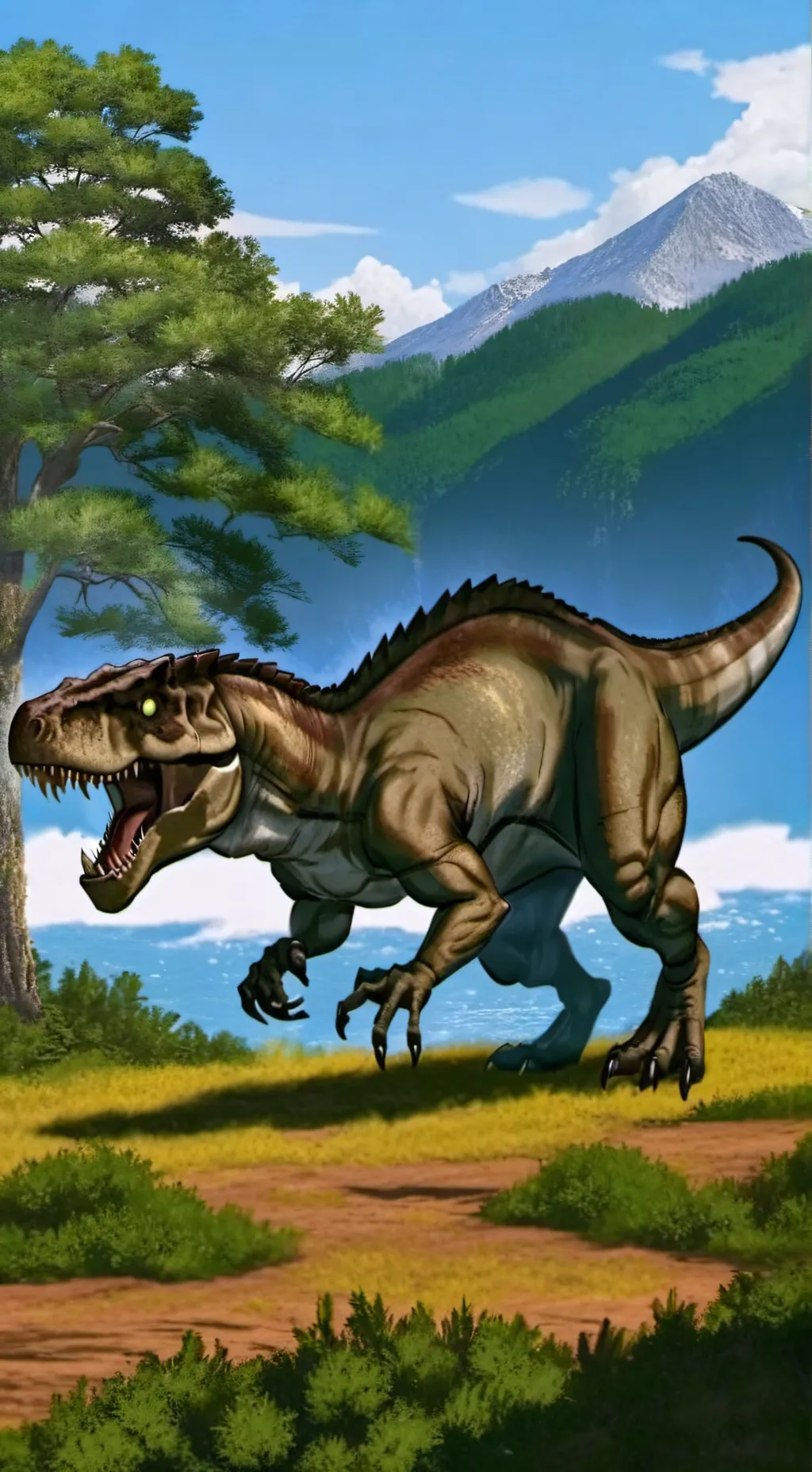 ai character: Ceratosaurus background