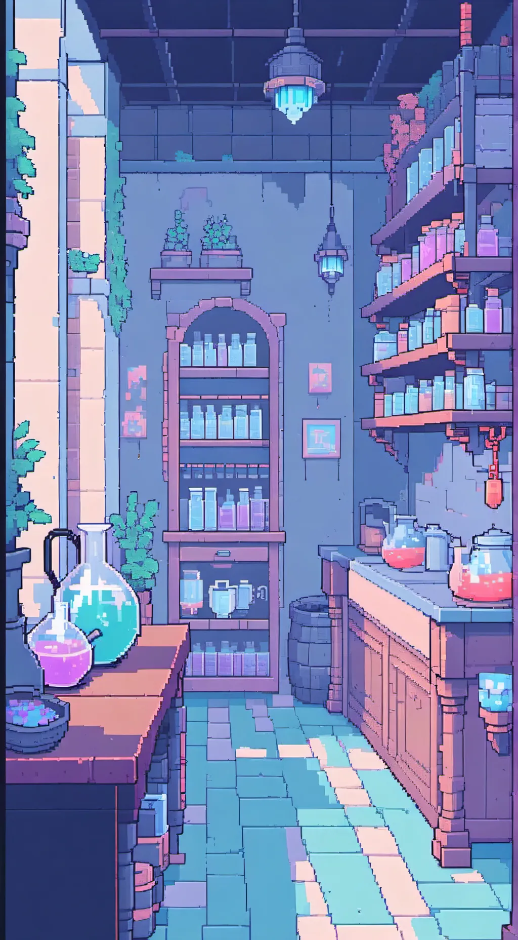 ai character: Minty’s lab background