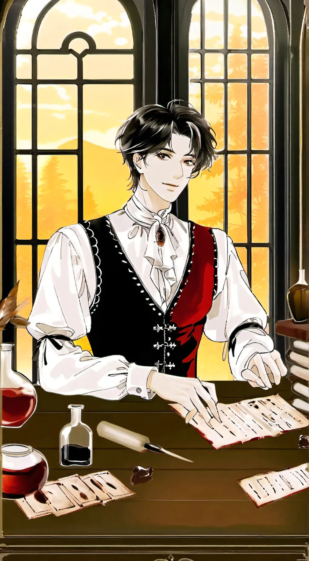 ai character: Zane background