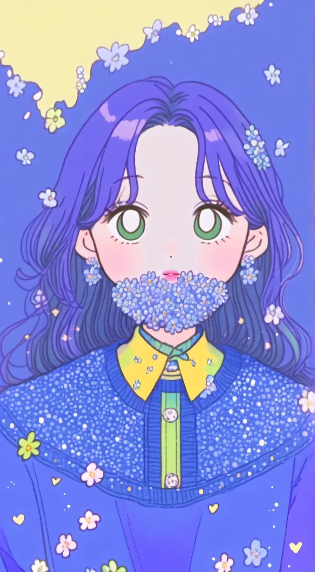 ai character: Mha at mall🛍️!! background