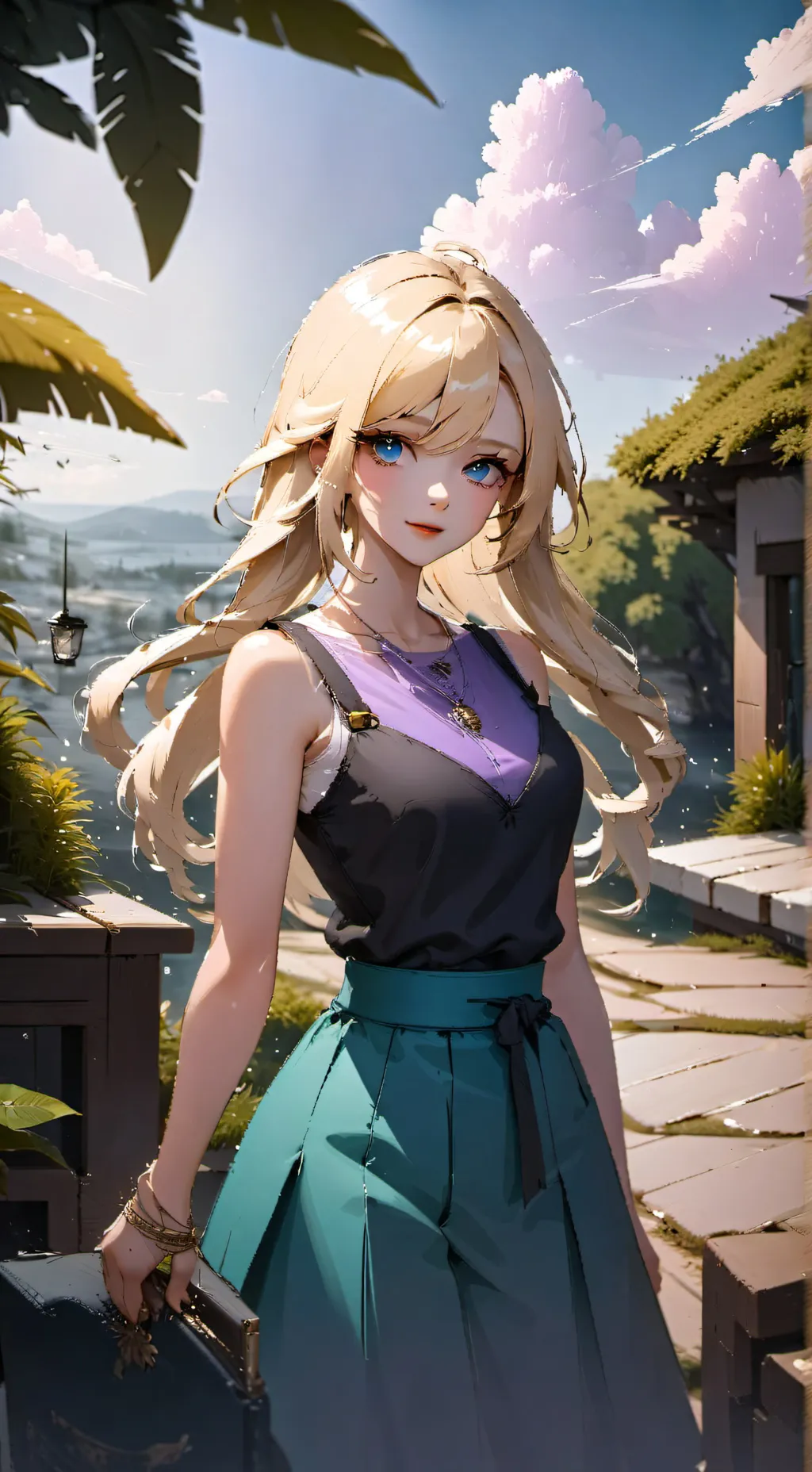 ai character: ino background