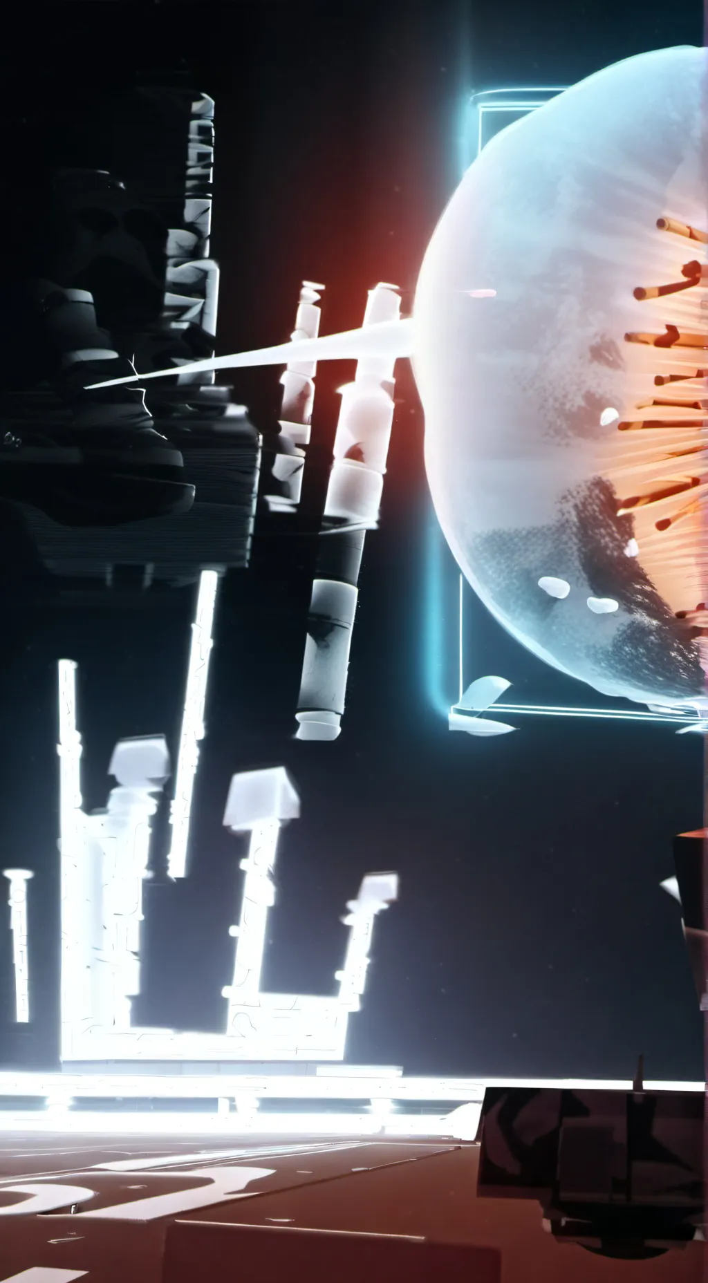 ai character: Lou and Marius  background