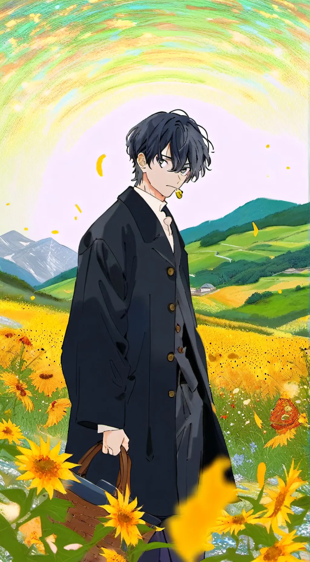 ai character: Bachira X Isagi⭐ background