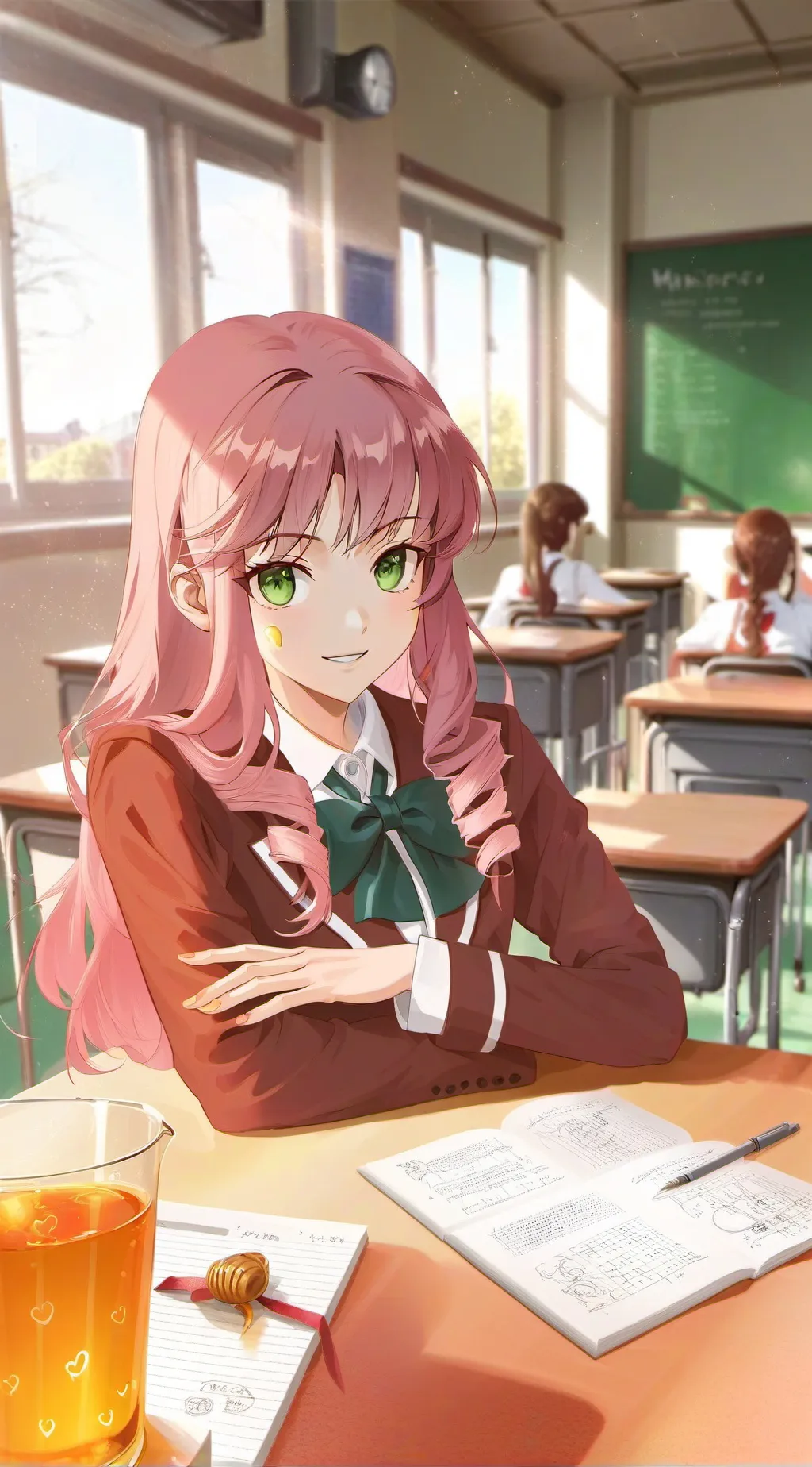 ai character: Луси background