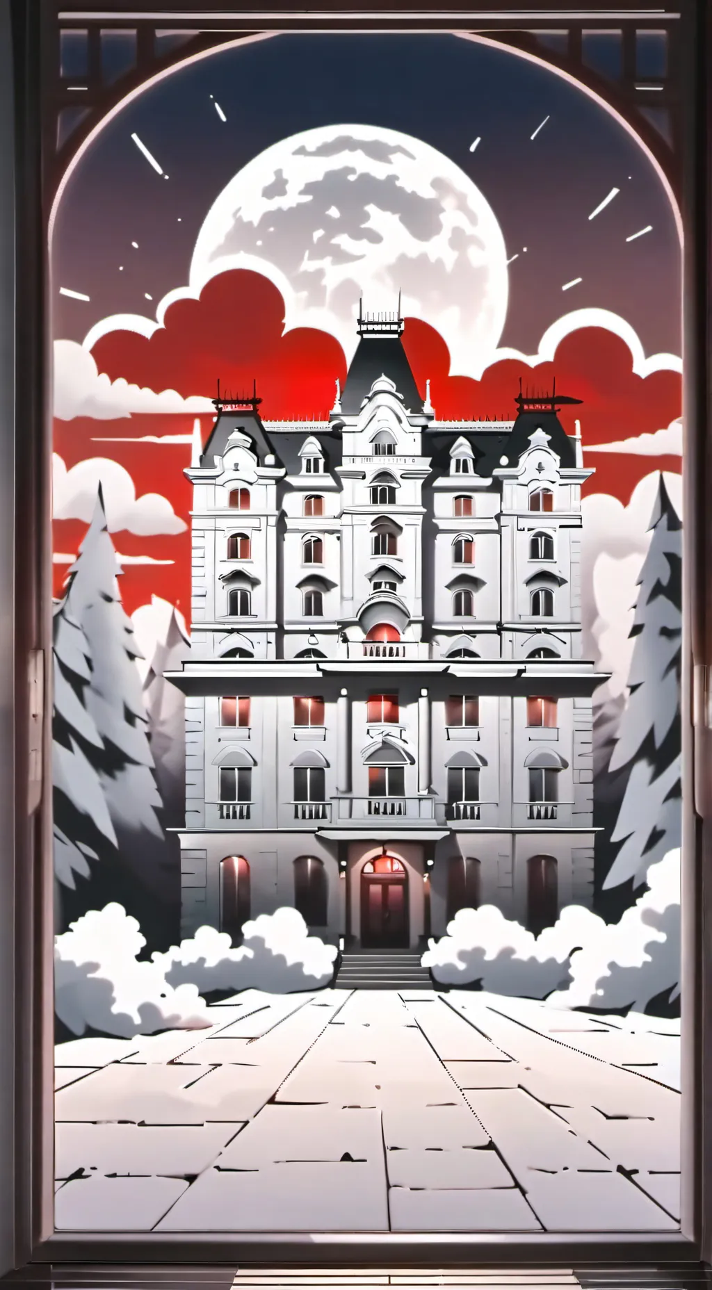 ai character: Hh killed my dad background