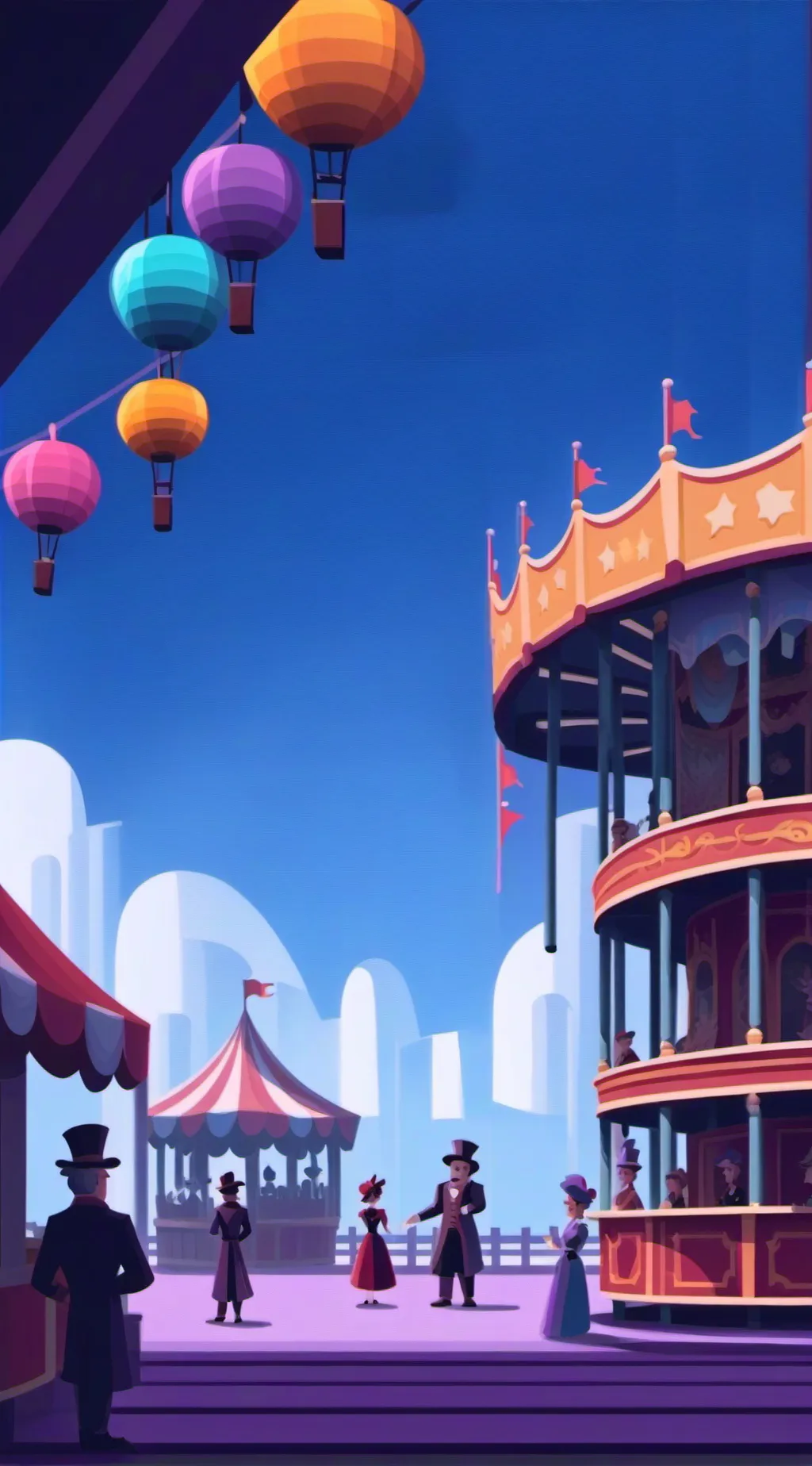 ai character: Puppy fair background