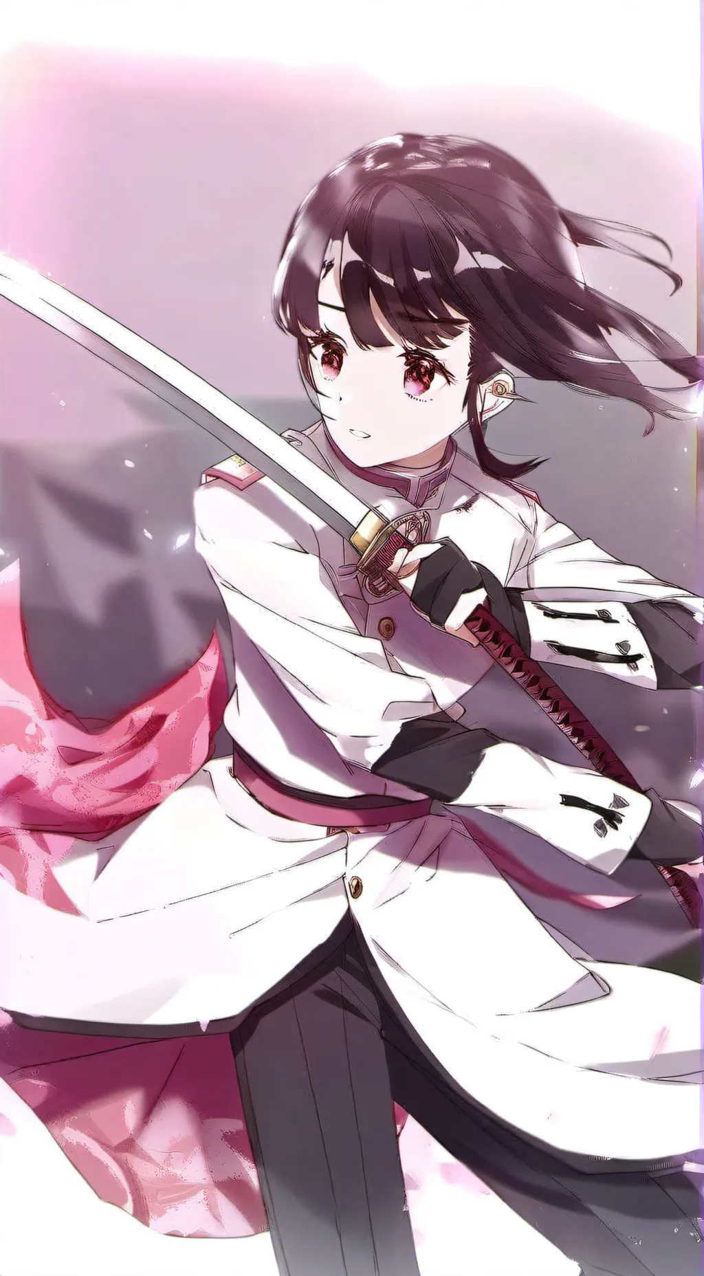 ai character: kanao x nezuko background