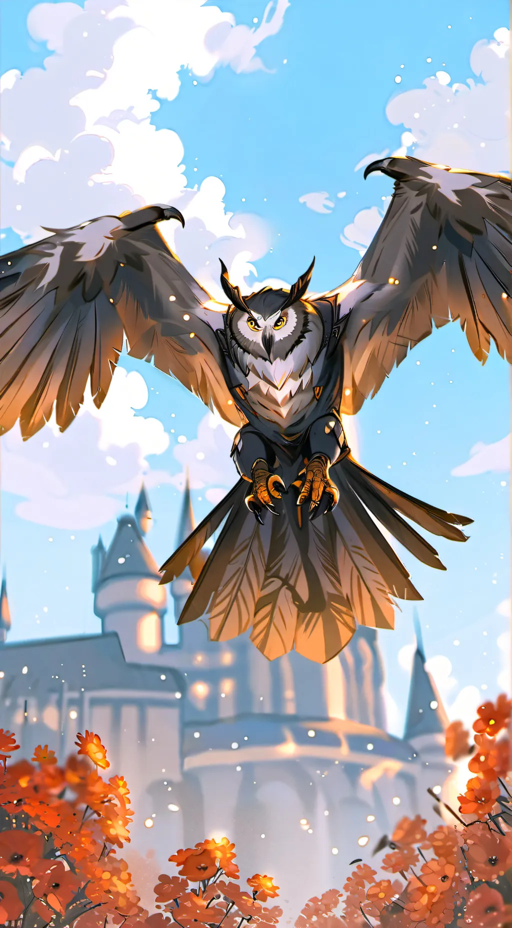 ai character: Harry Potter Stuff background