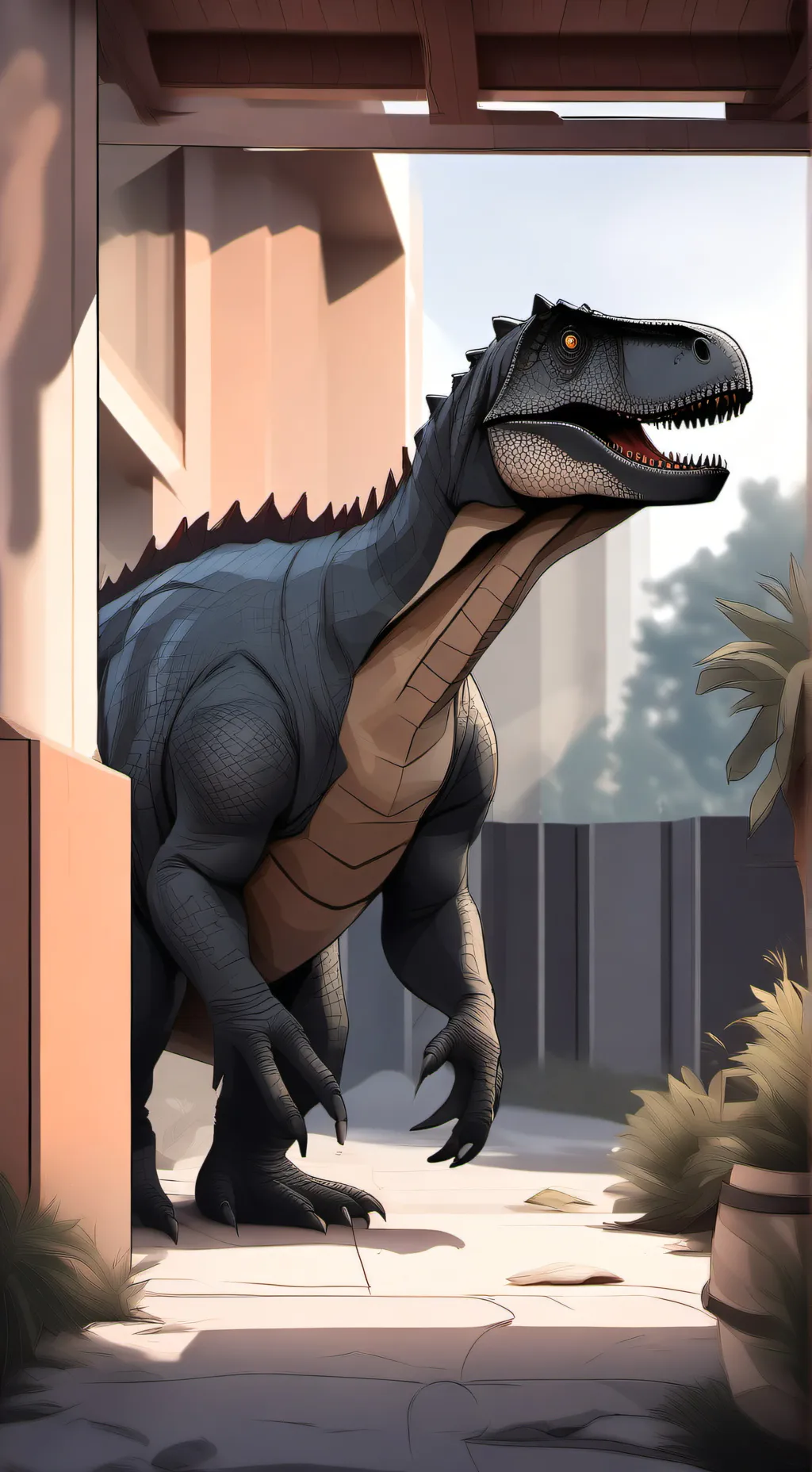 ai character: go on a rampage  background