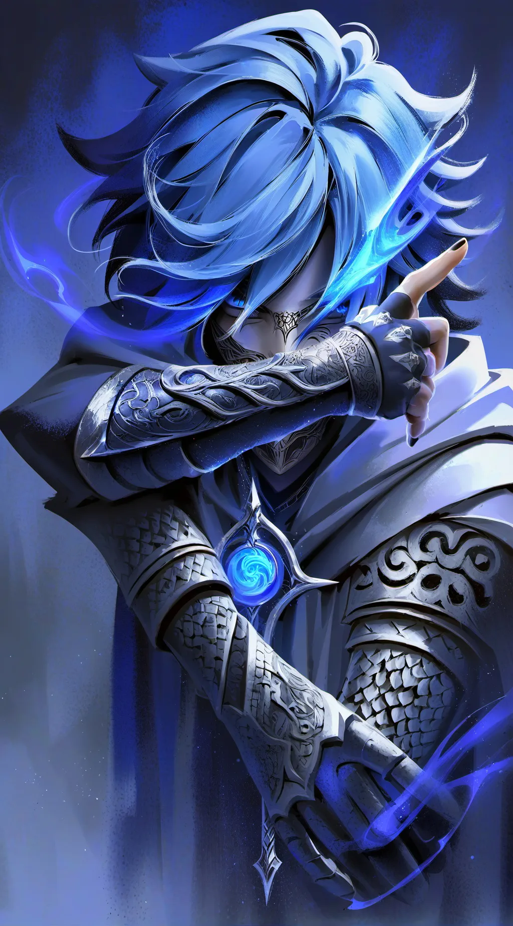 ai character: Raphaël  background