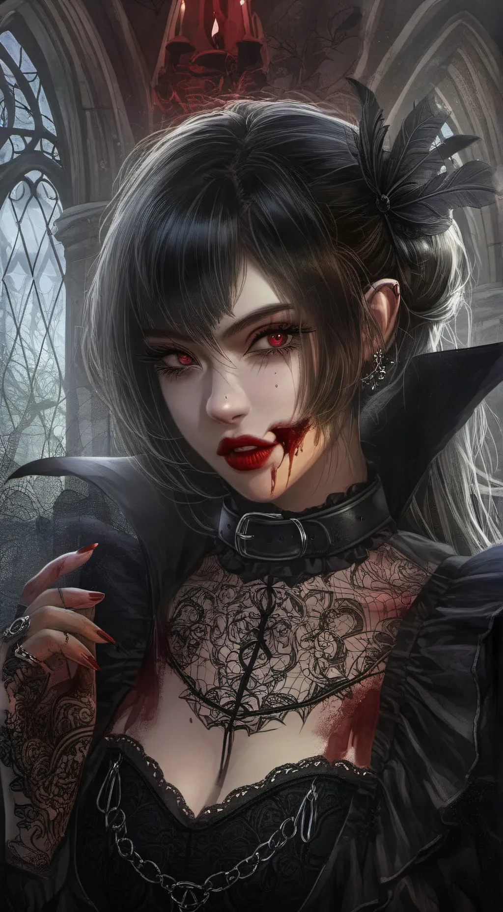 ai character: Raven background