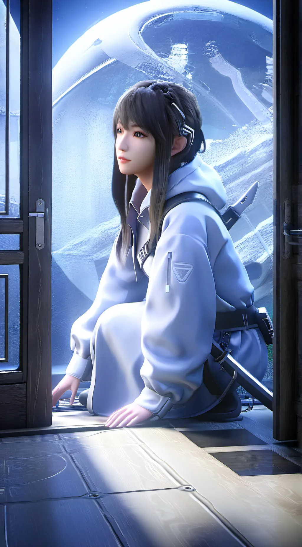 ai character: Alicia  background