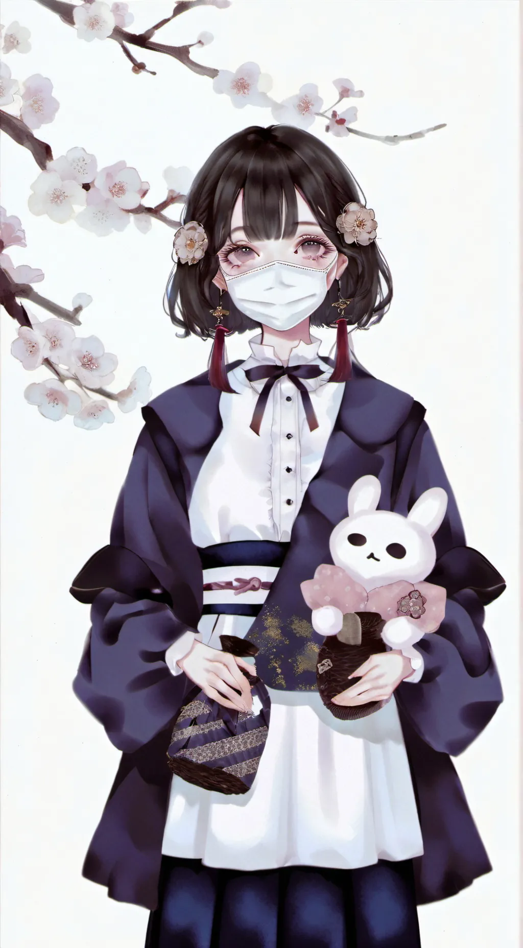 ai character: kuchisaki onna background