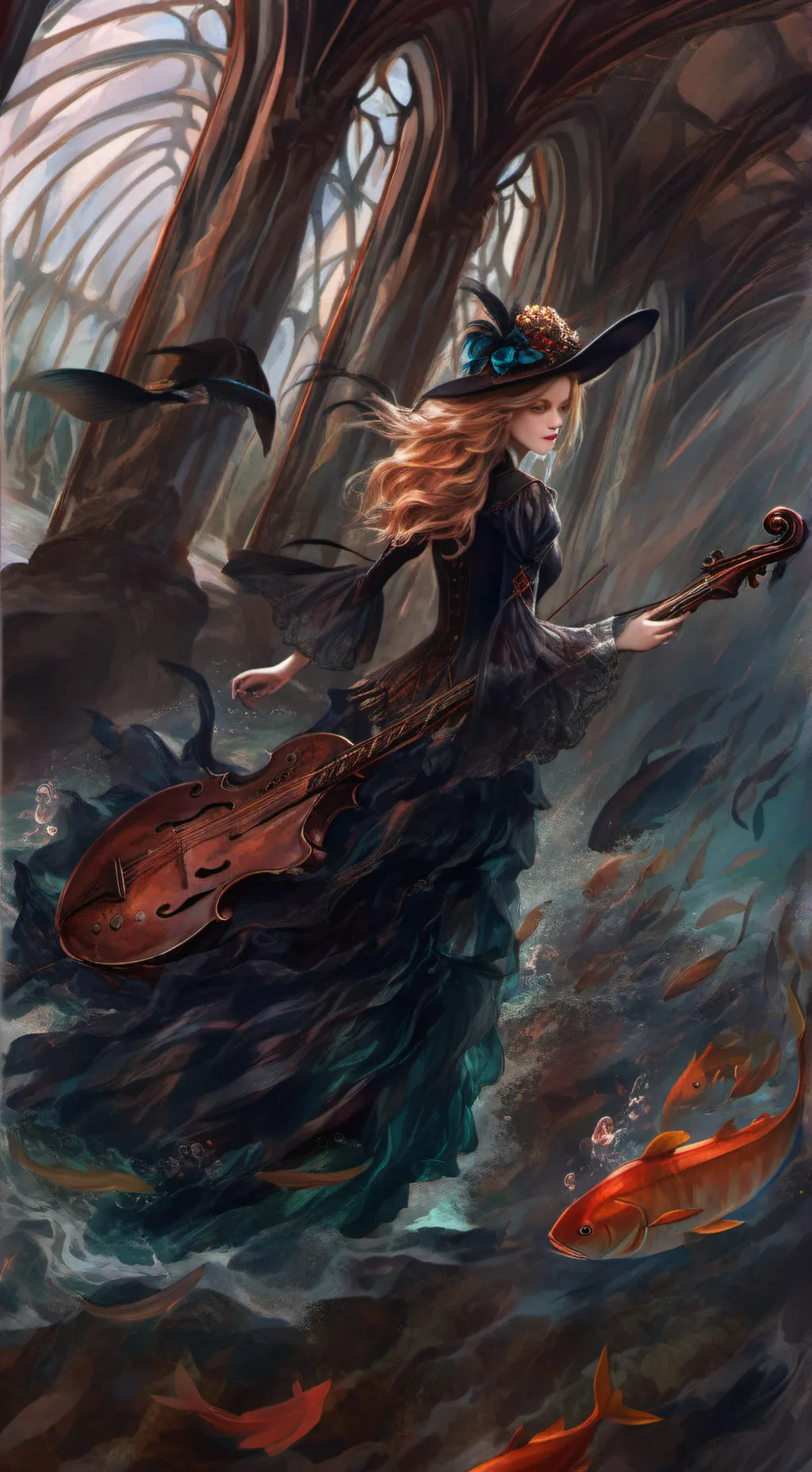 ai character: Fishility.co background