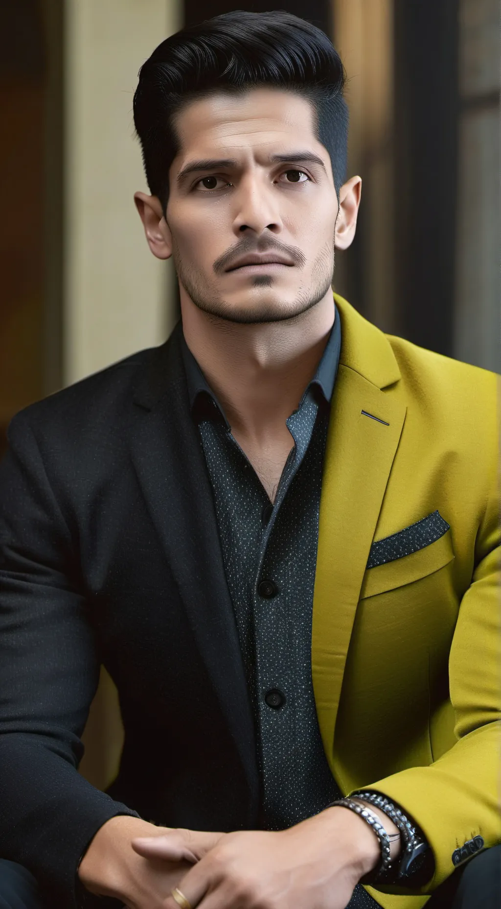 ai character: Neil Melendez  background