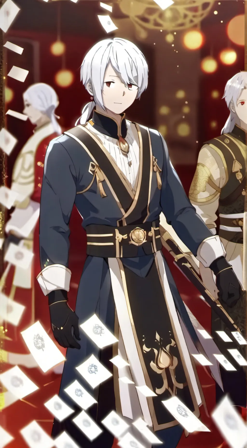 ai character: Sin nombre. background