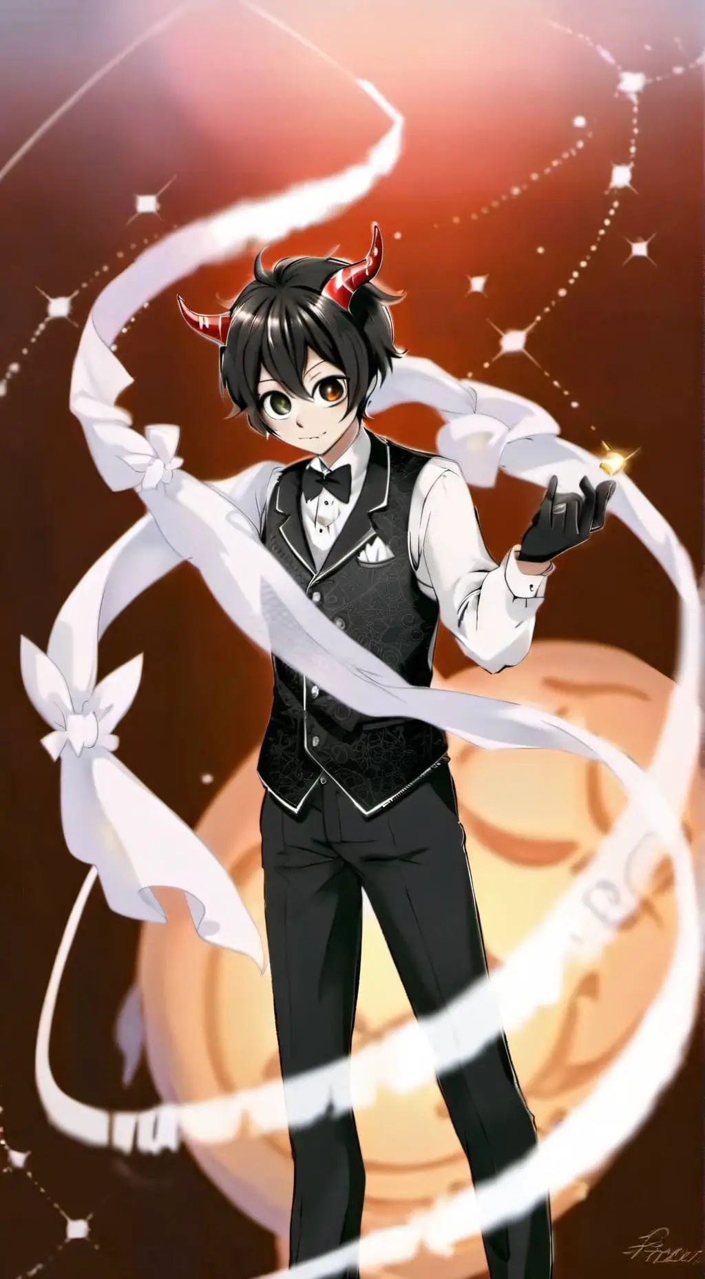 ai character: Human Bendy￼ background