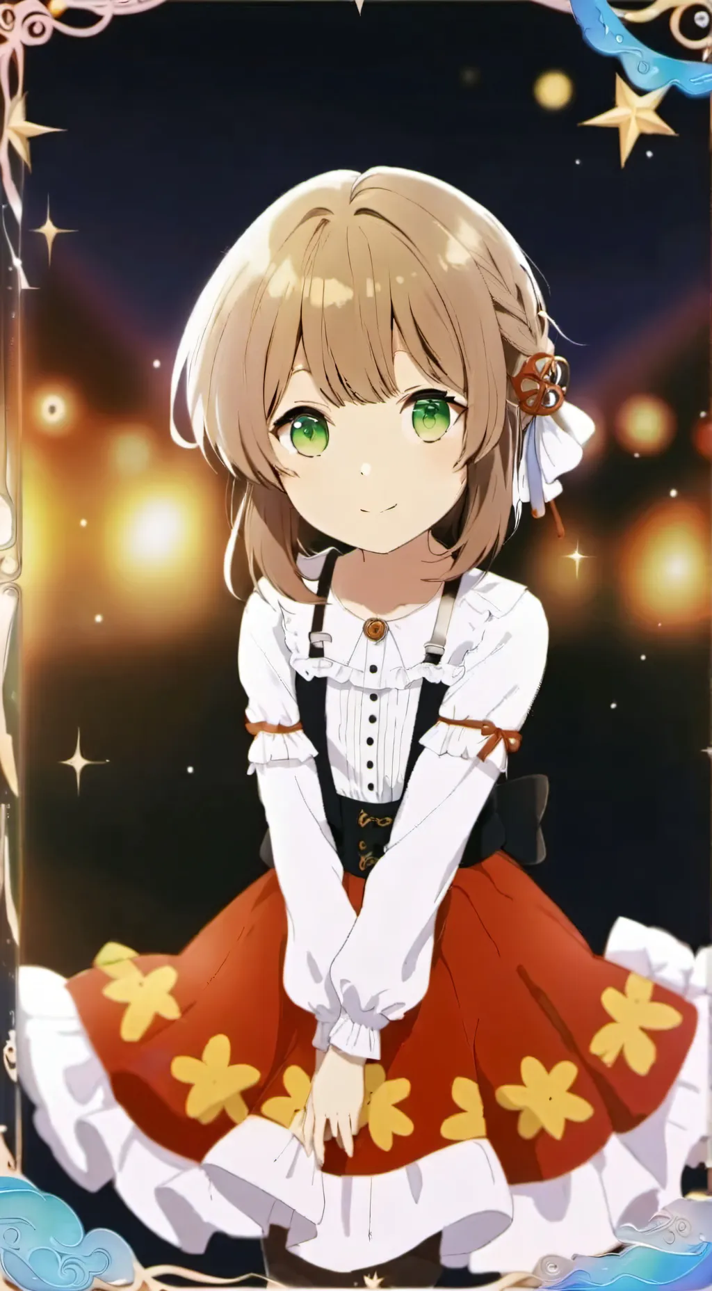 ai character: lily  background