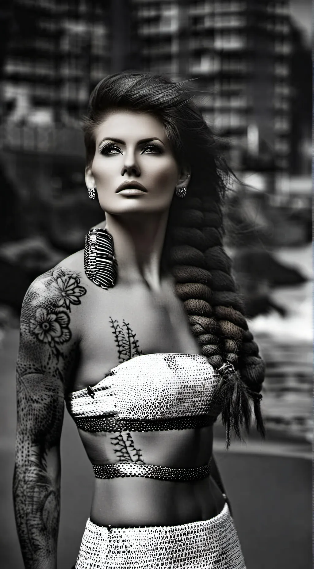 ai character: Luna background