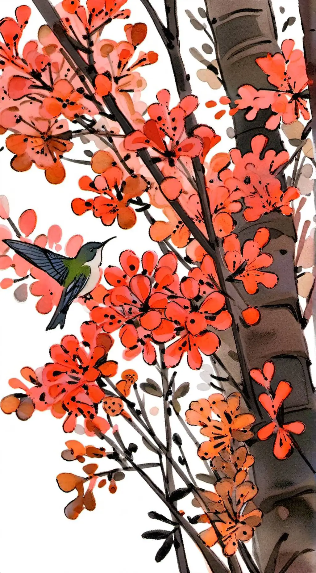 ai character: squid game background