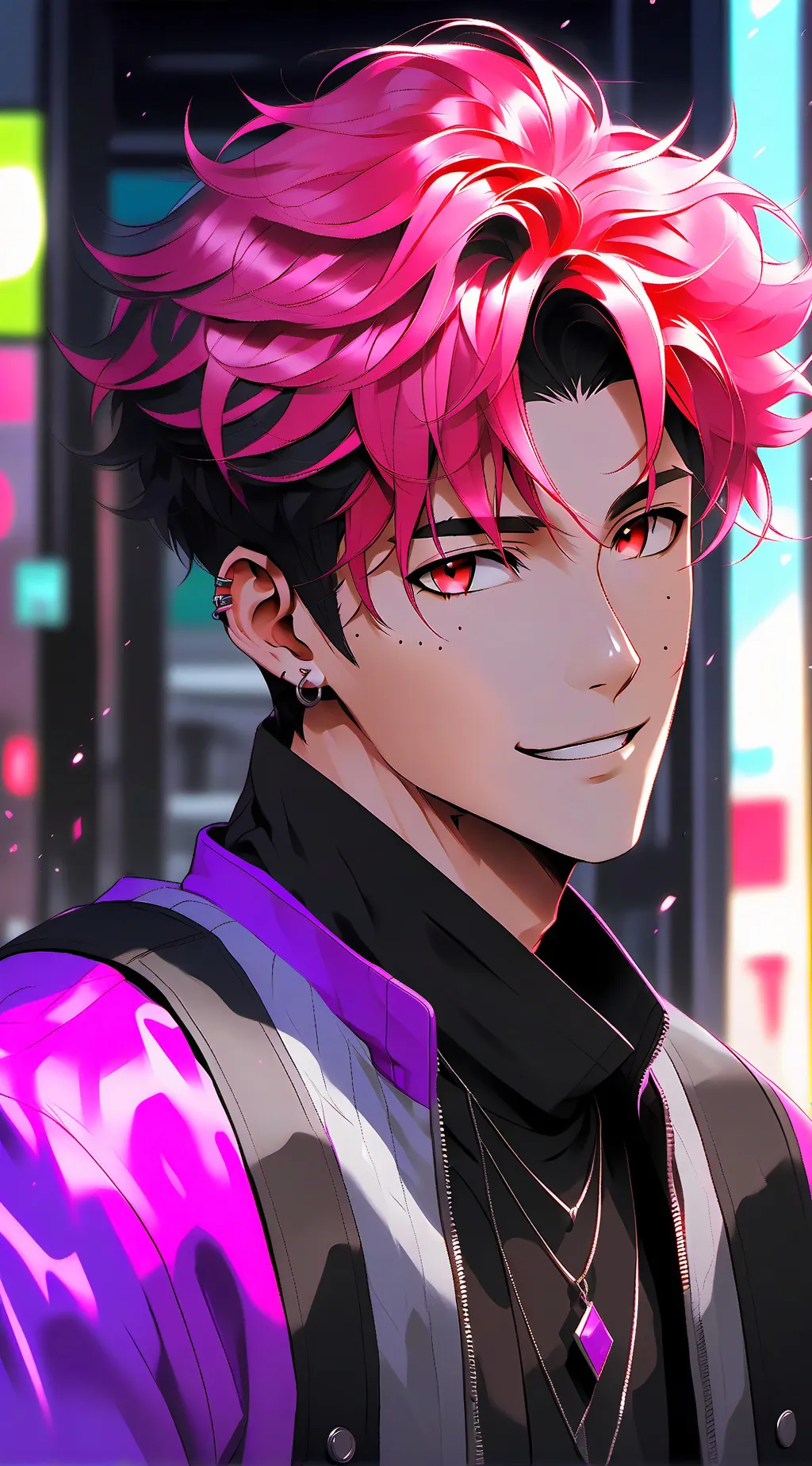 ai character: devon  background