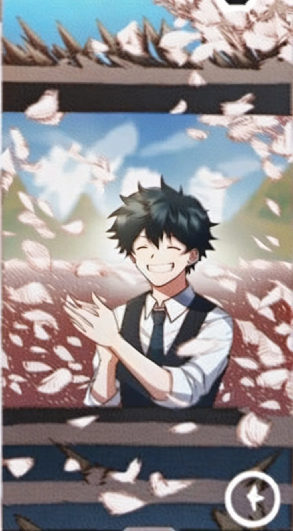 ai character: deku background