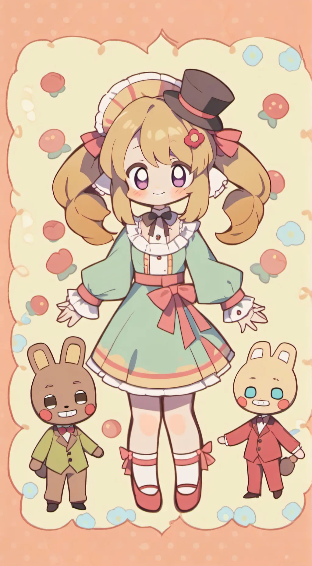 ai character: Mhaxfnaf og background