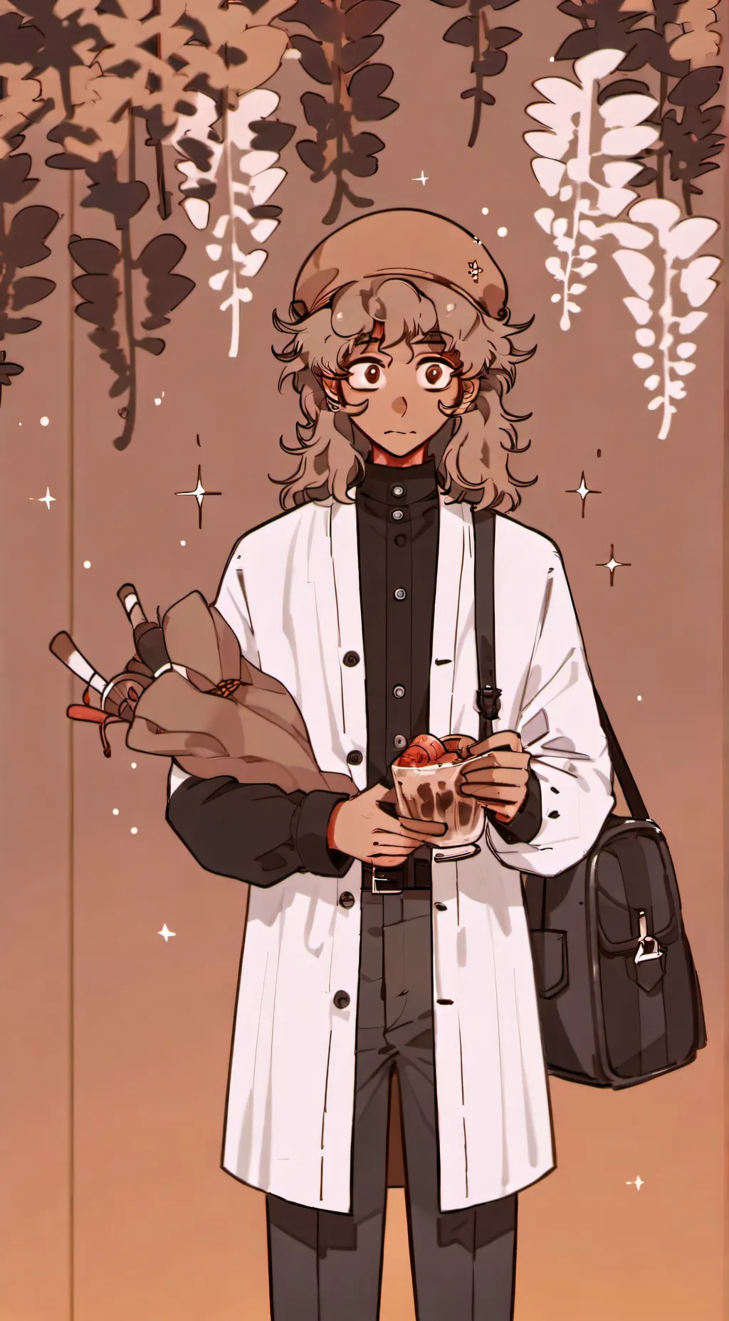 ai character: Clair background