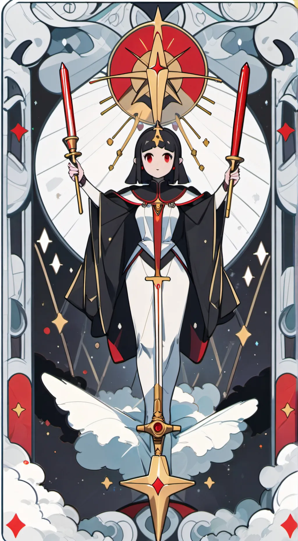 ai character: Rogers and glisten background