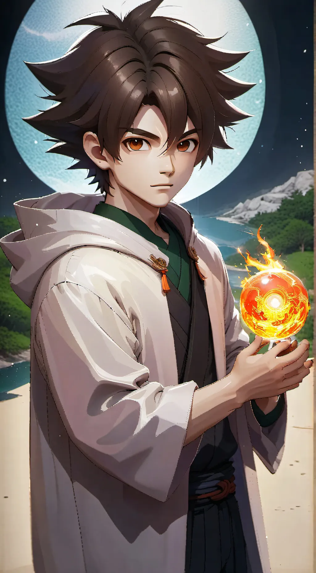 ai character: Sora background