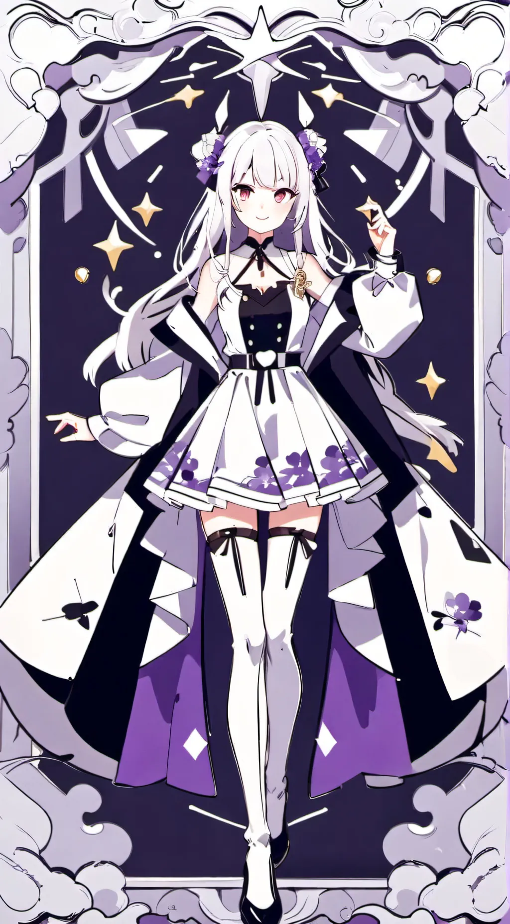 ai character: Emilia background