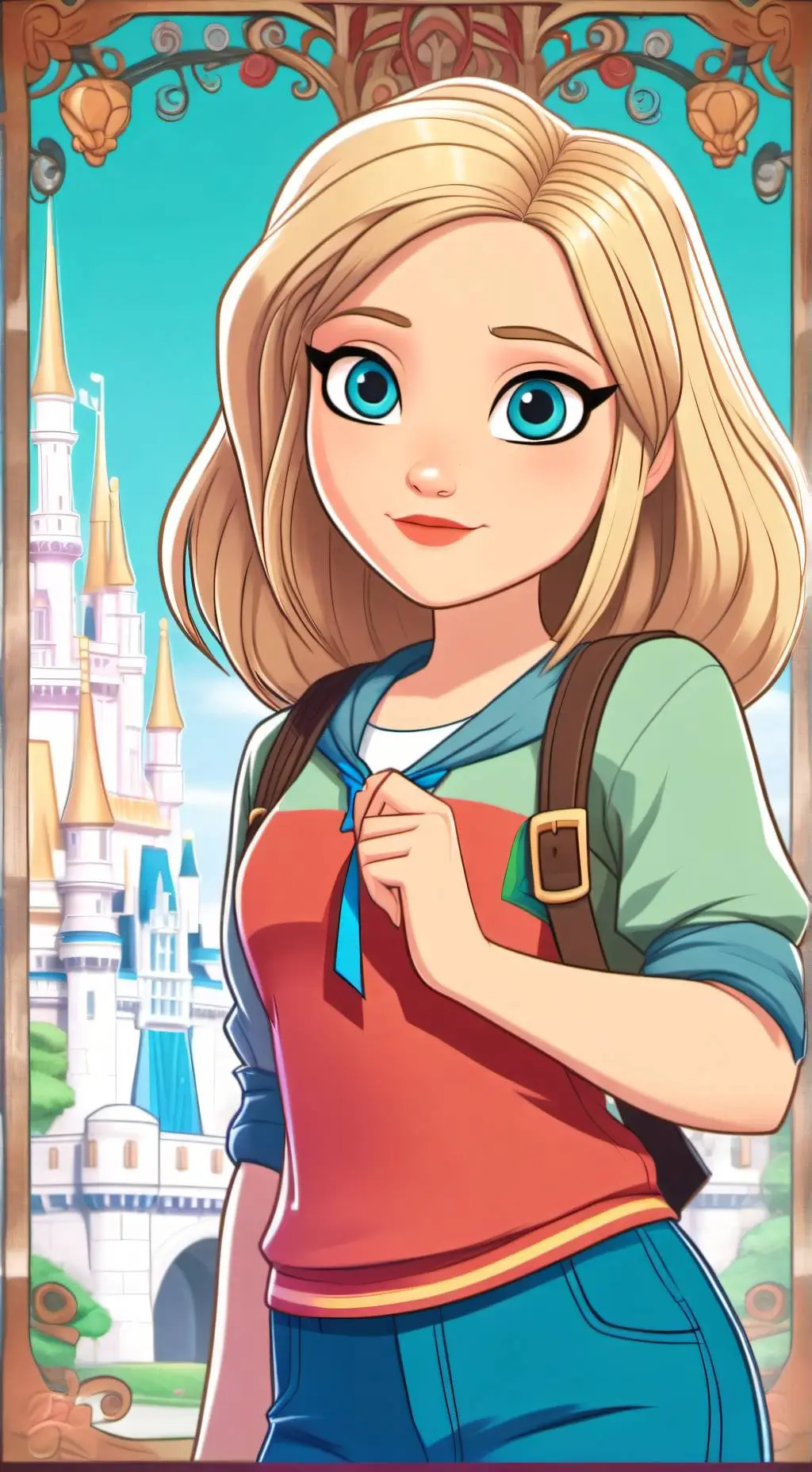 ai character: Zoé Lee background