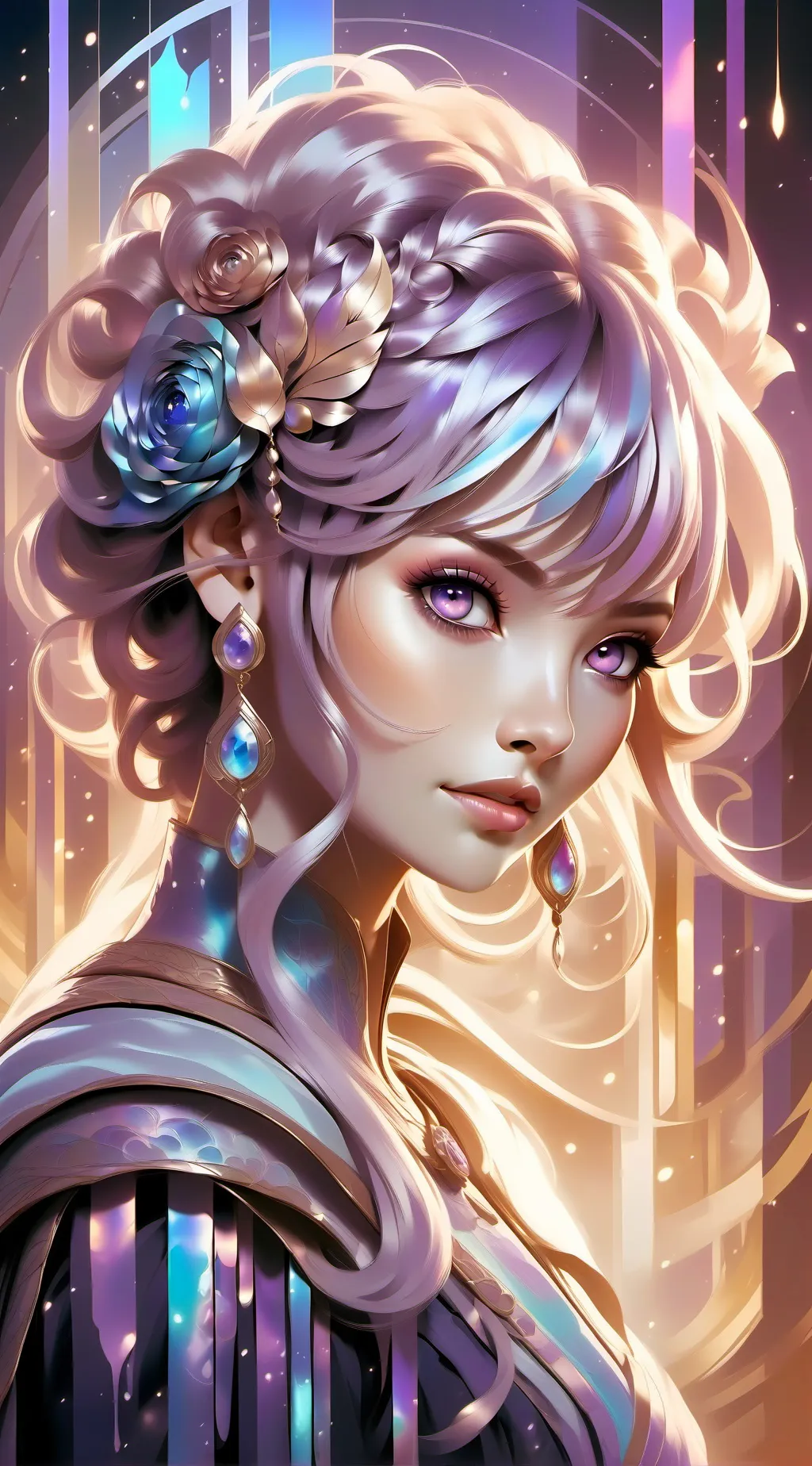 ai character: stacy background