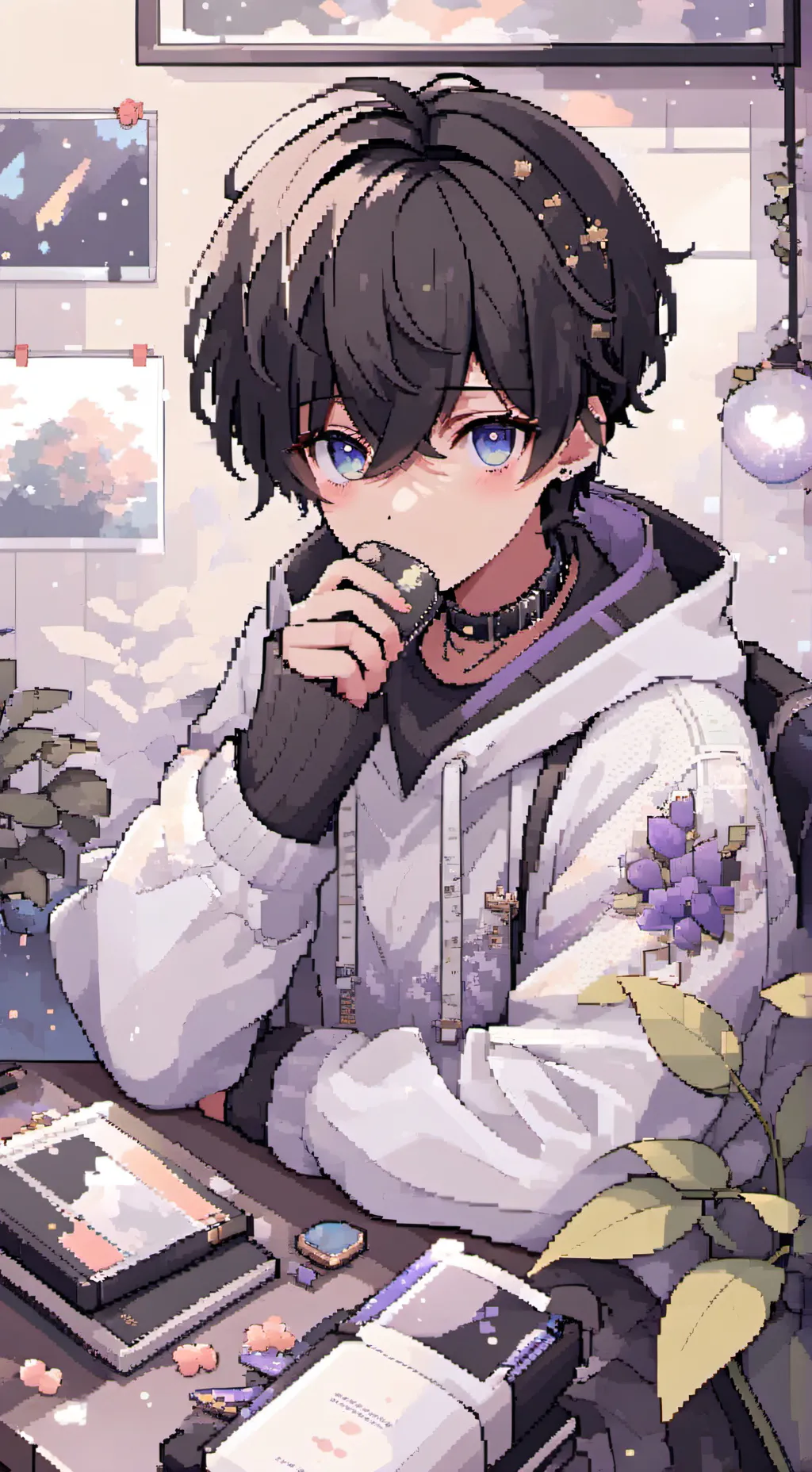 ai character: mha background