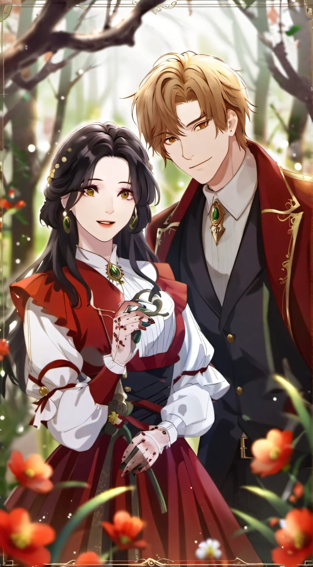 ai character: yandere alastor background