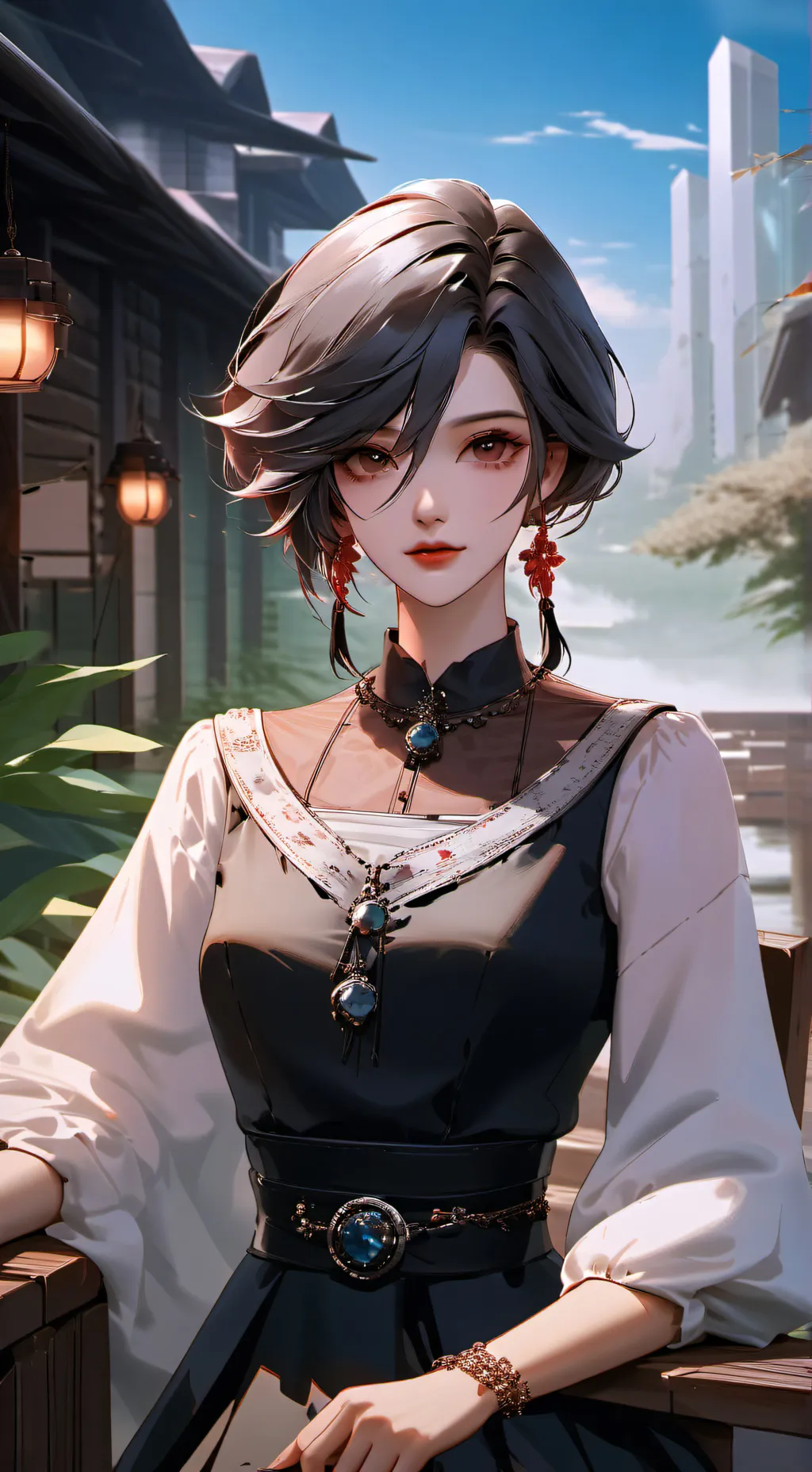 ai character: Kathy  background