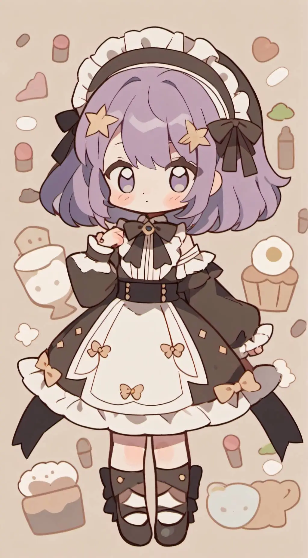 ai character: Dw meets rinny background