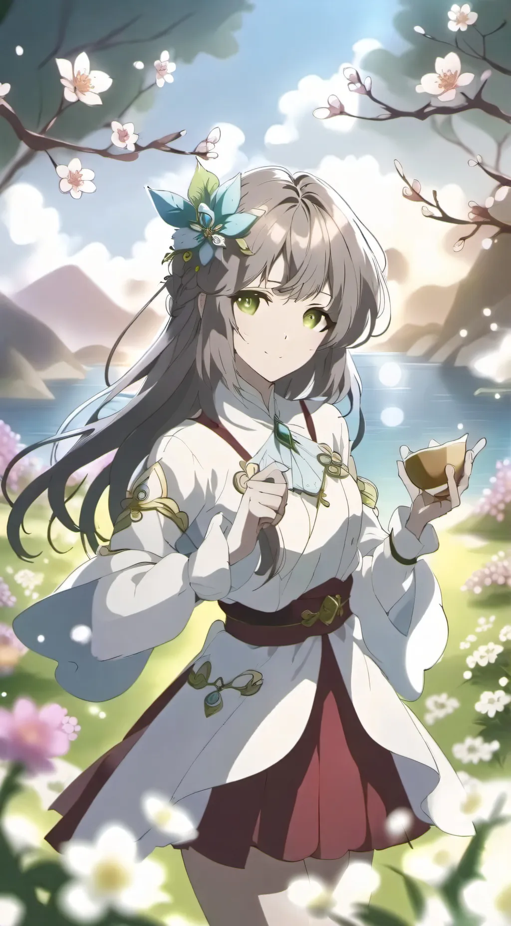 ai character: Ani background