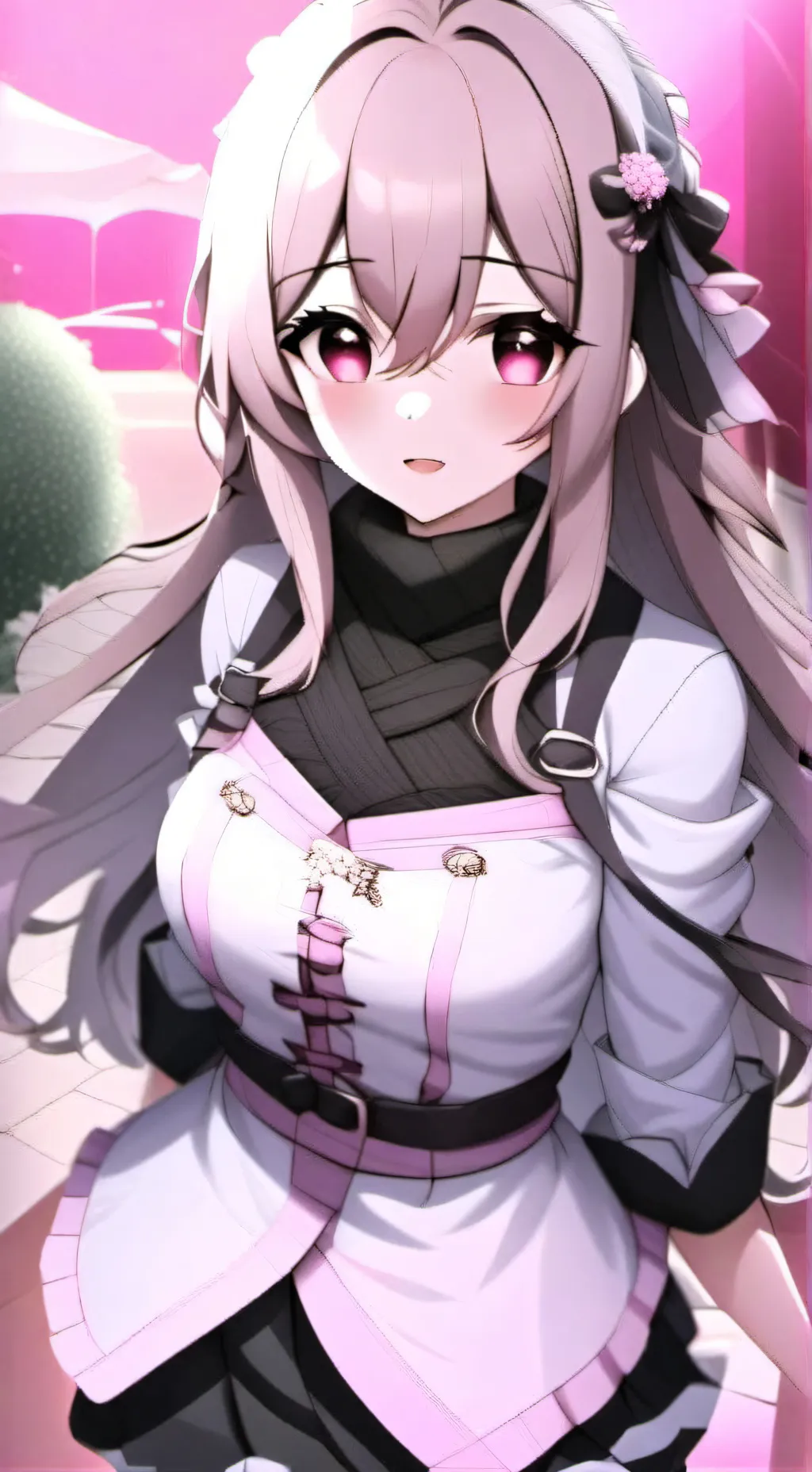 ai character: ♥︎♡mina♡♥︎ background