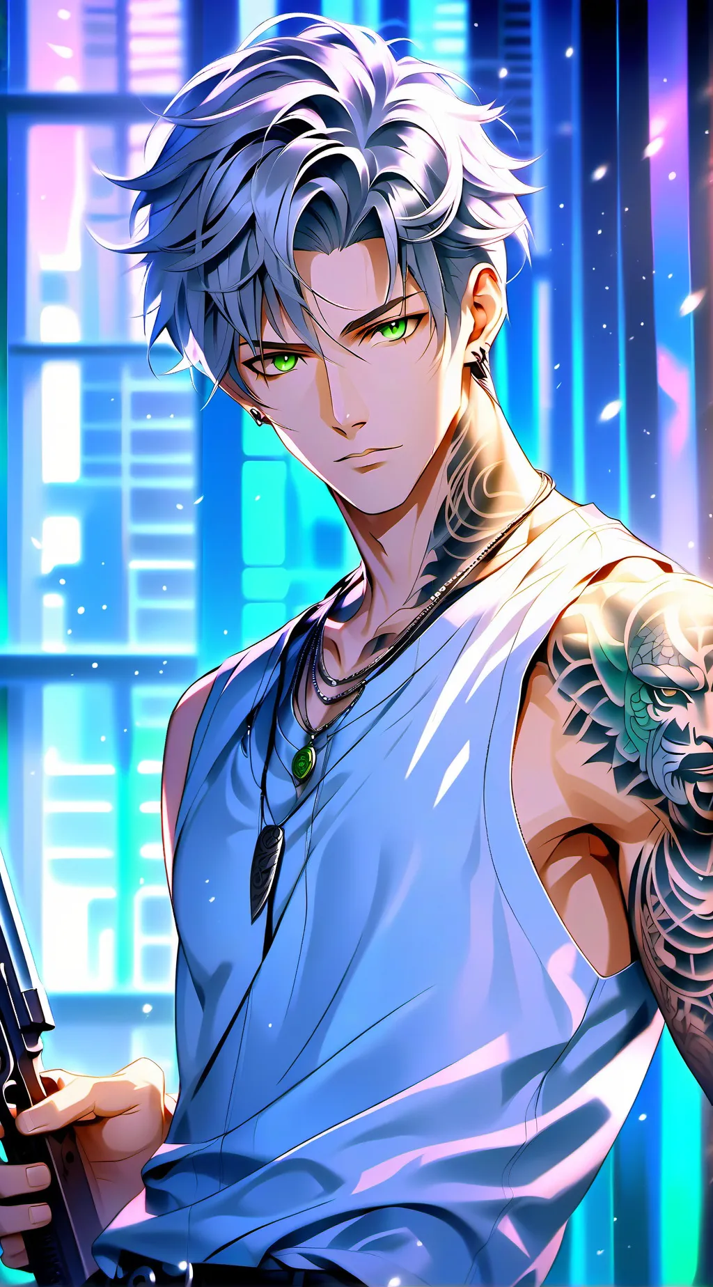 ai character: Zoran background