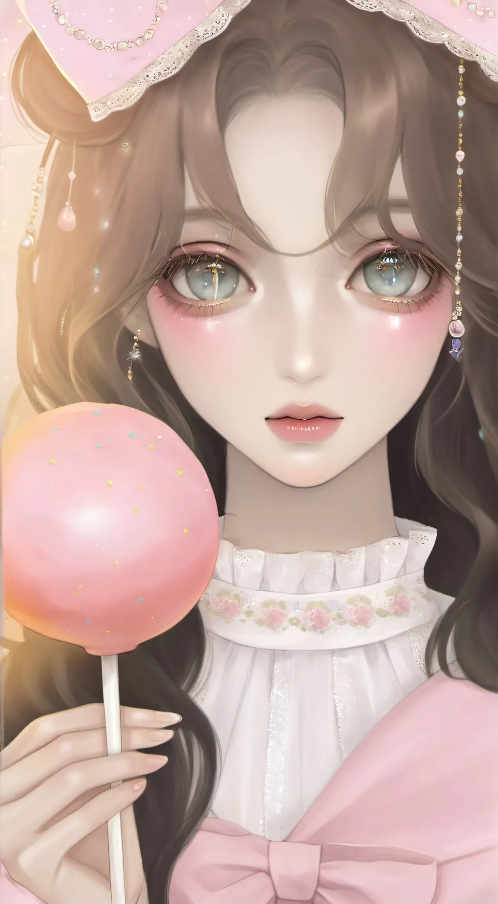 ai character: Cake-Pop background