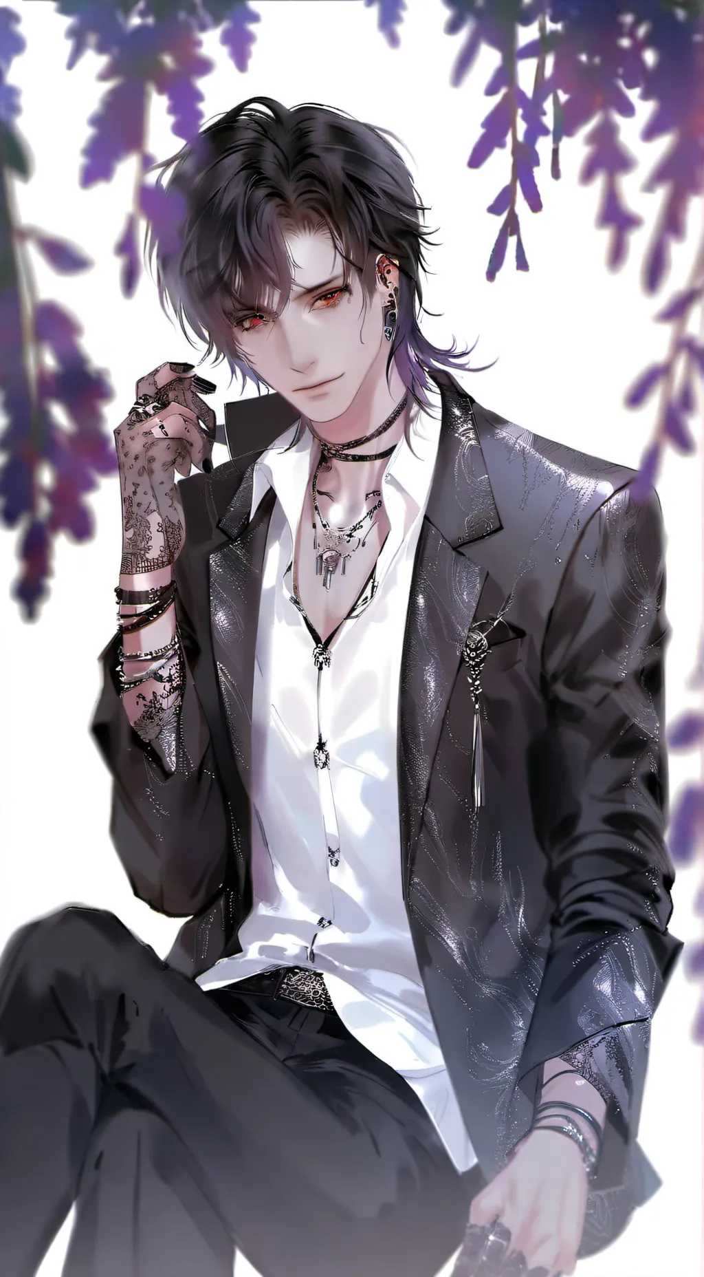 ai character: Blake;)  background