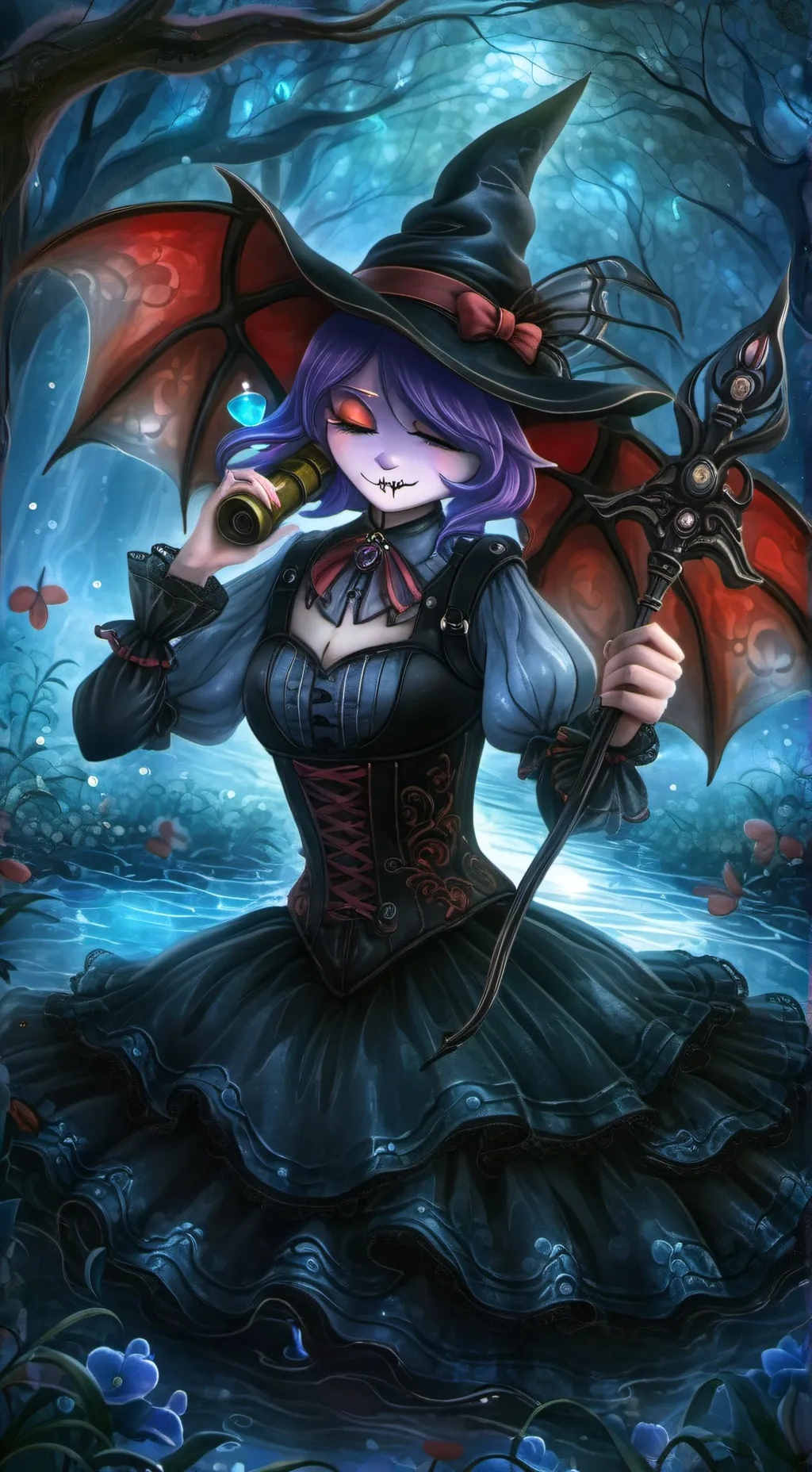 ai character: estrella 🌠 background