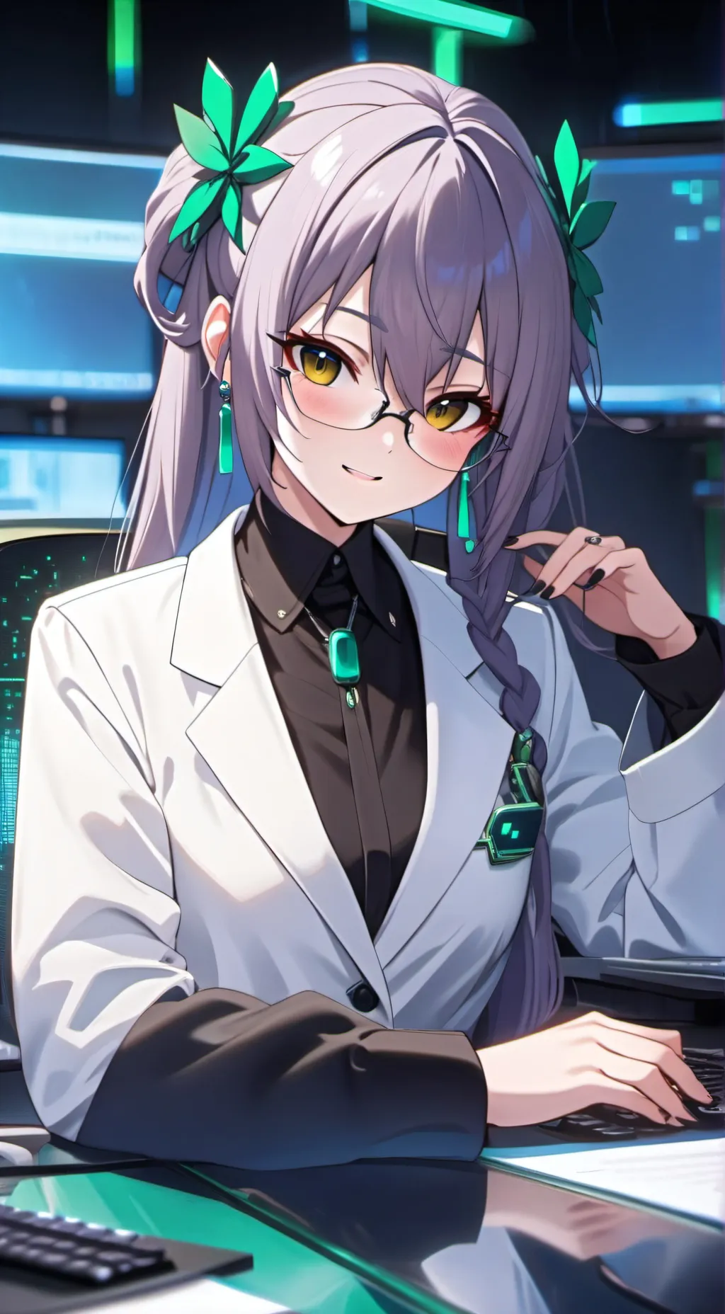 ai character: Megumi background