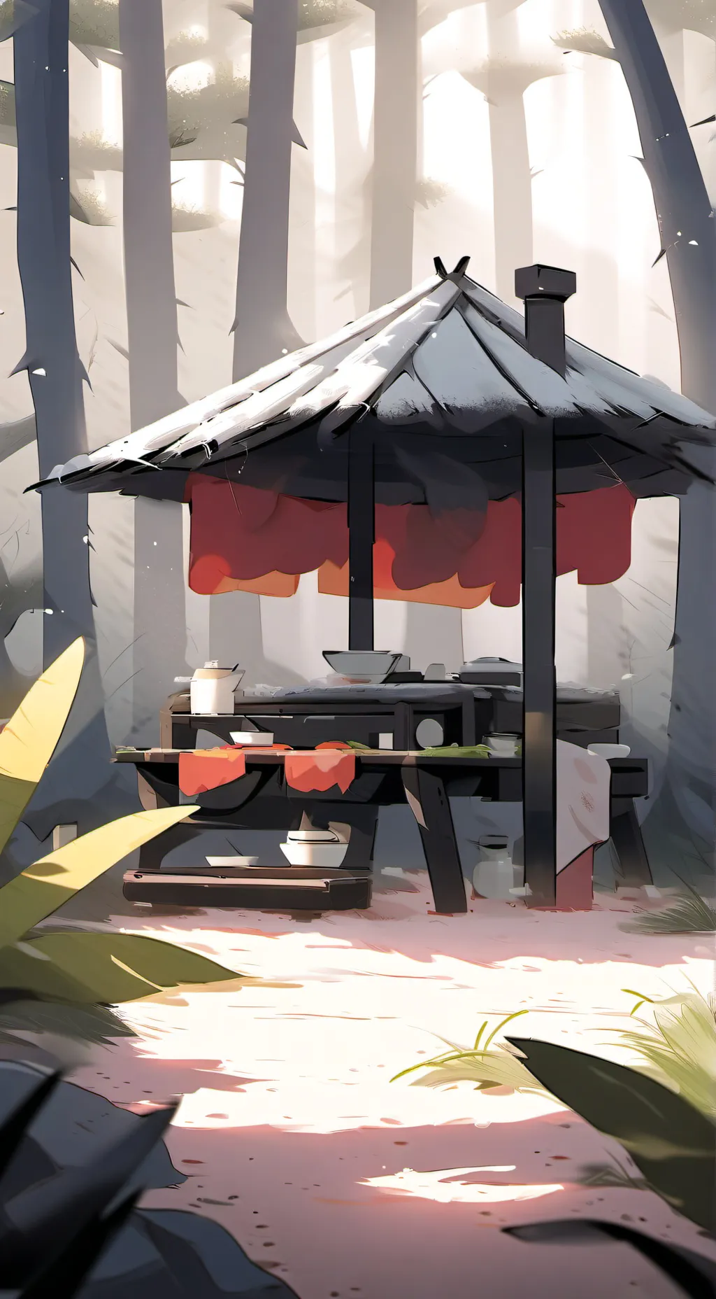 ai character: giggleland background