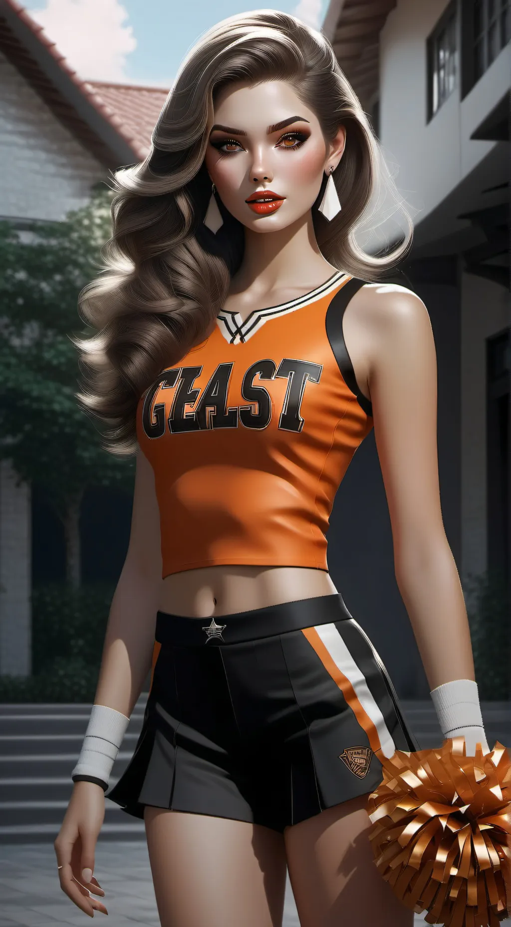 ai character: Claire Snarky background