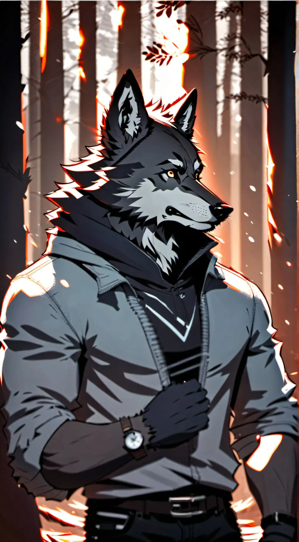 ai character: wolfmax background