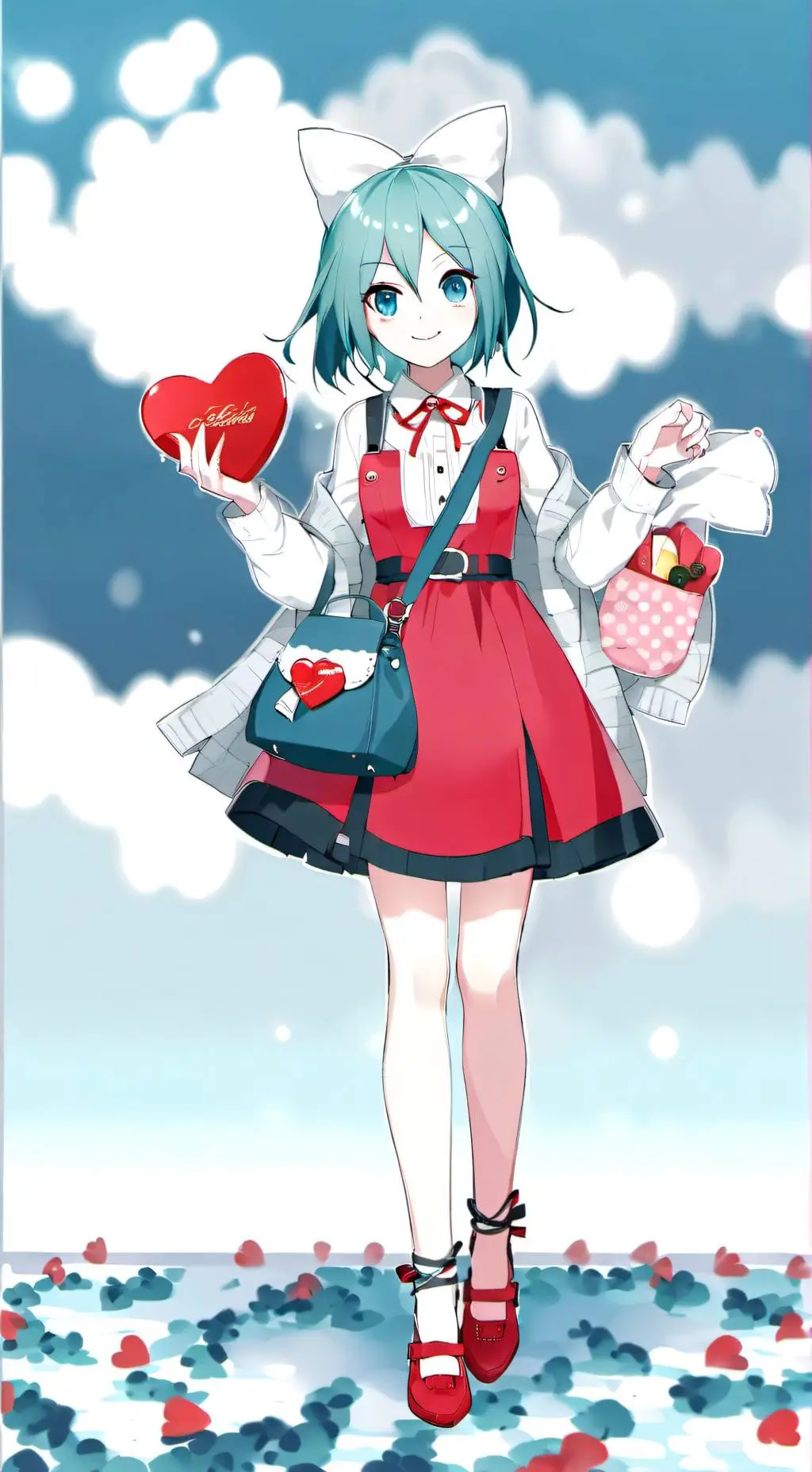ai character: Valentine kny background