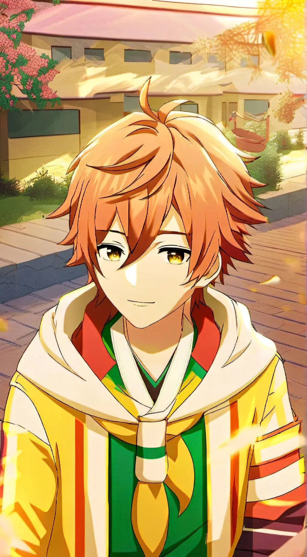 ai character: Akito Shinomone  background