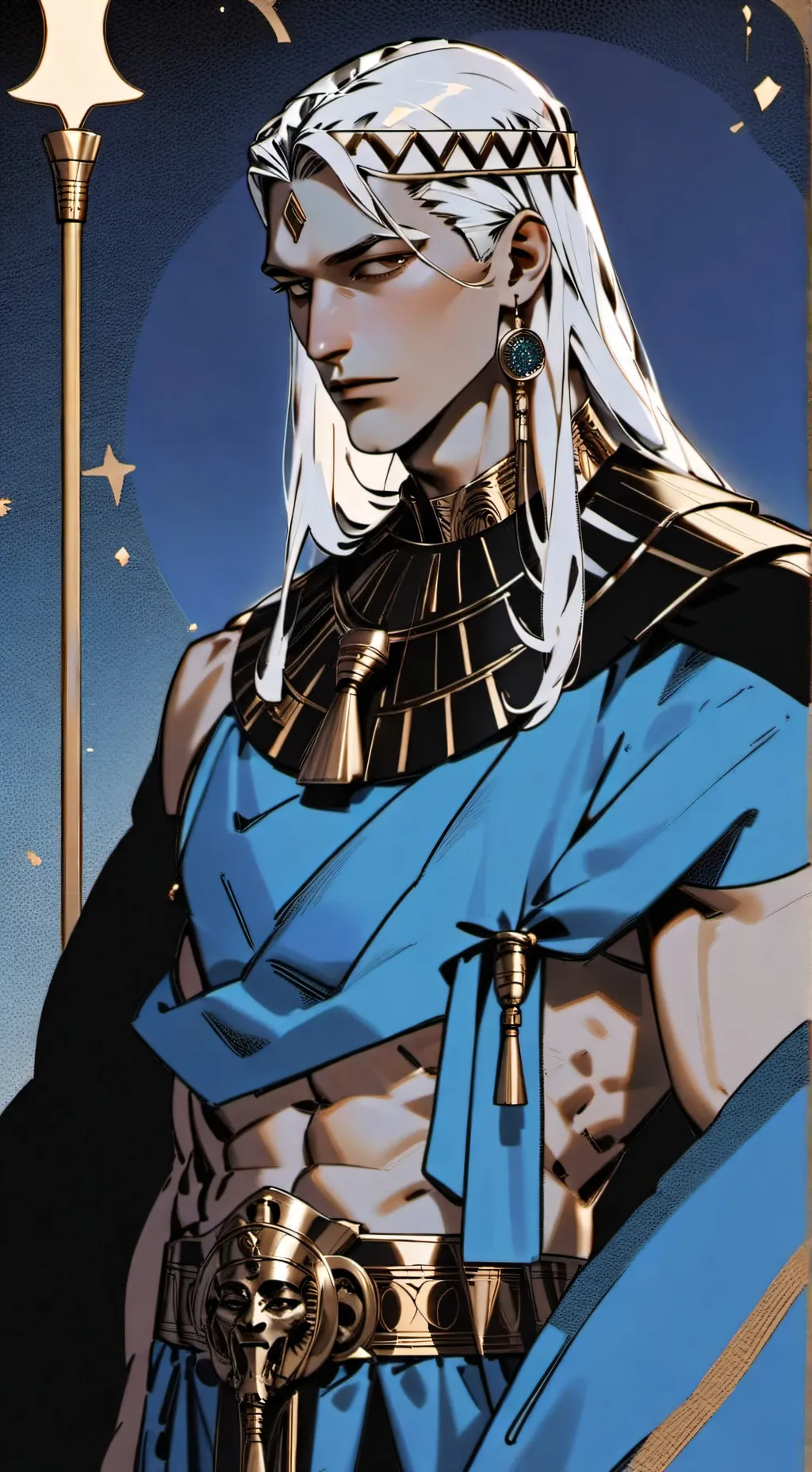 ai character: Alexander  background